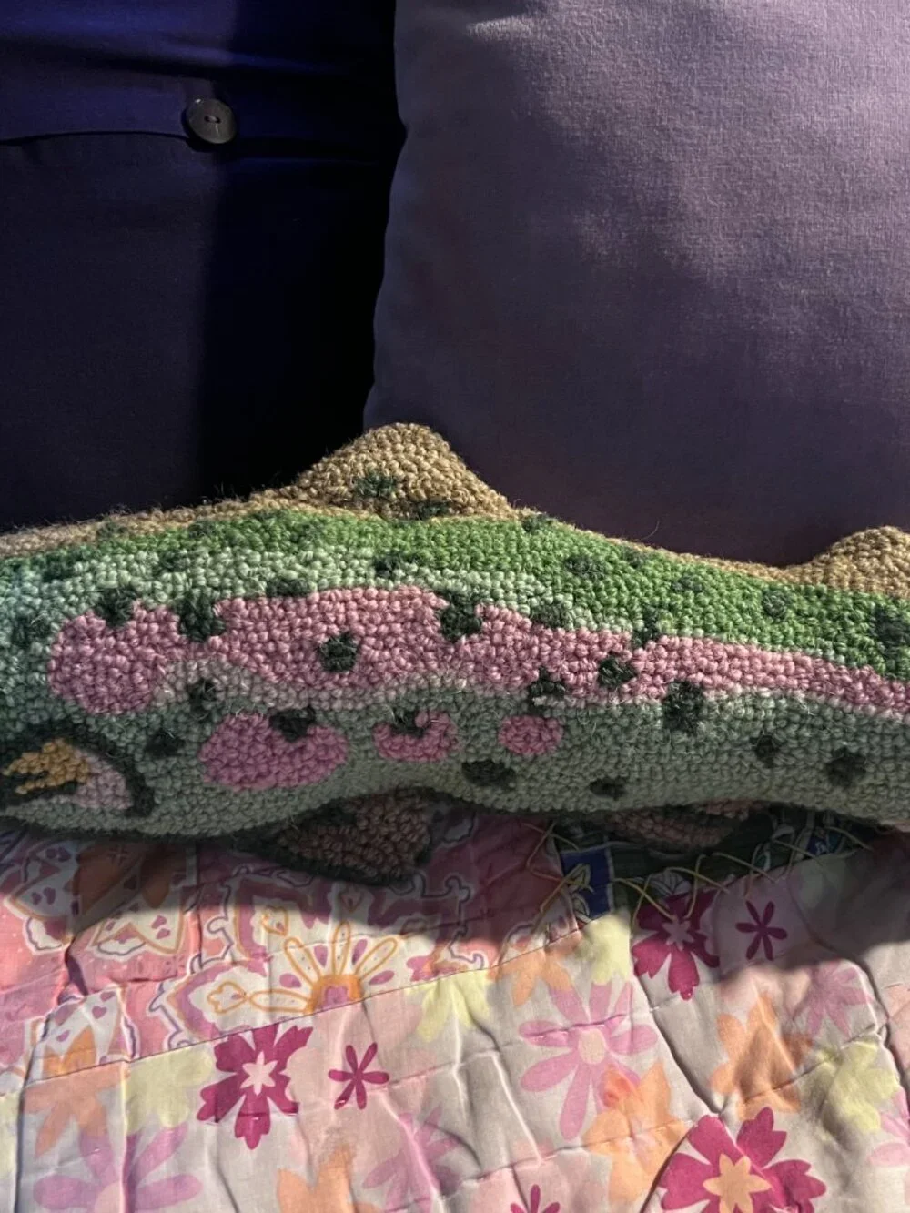 NWT Rainbow Trout Fish Pillow